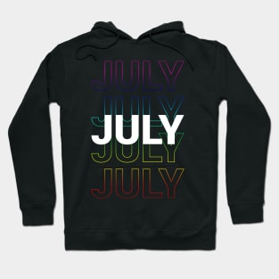 Born In July Hoodie